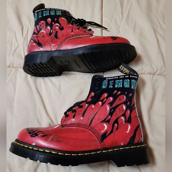 Rare Dr Martens Demented Are GO NWOB - Picture 2 of 8